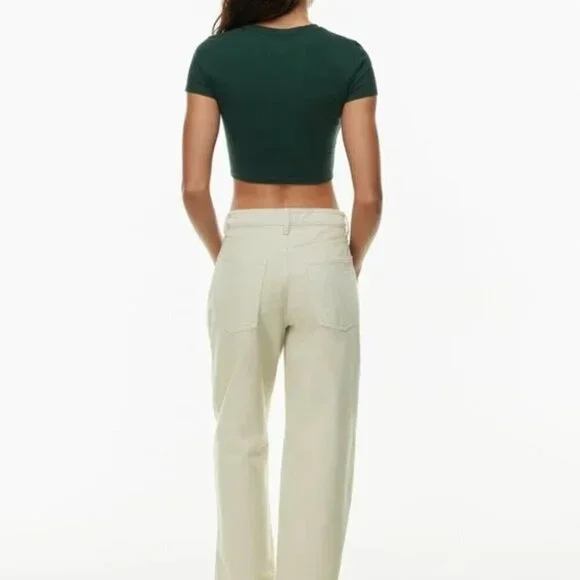 Aritzia TNA Ortiz T-shirt in Teal, Size Medium - Picture 4 of 11